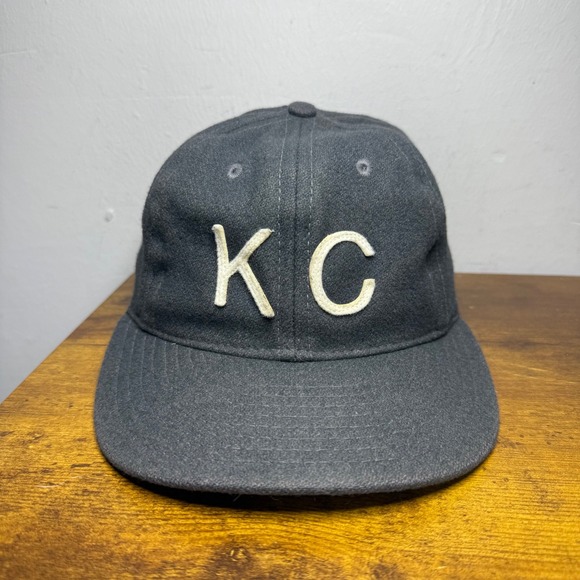 baldwin Other - Baldwin Kansas City USA Wool Baseball Hat KC Logo Grey Size 7 1/4 Mens Cap
